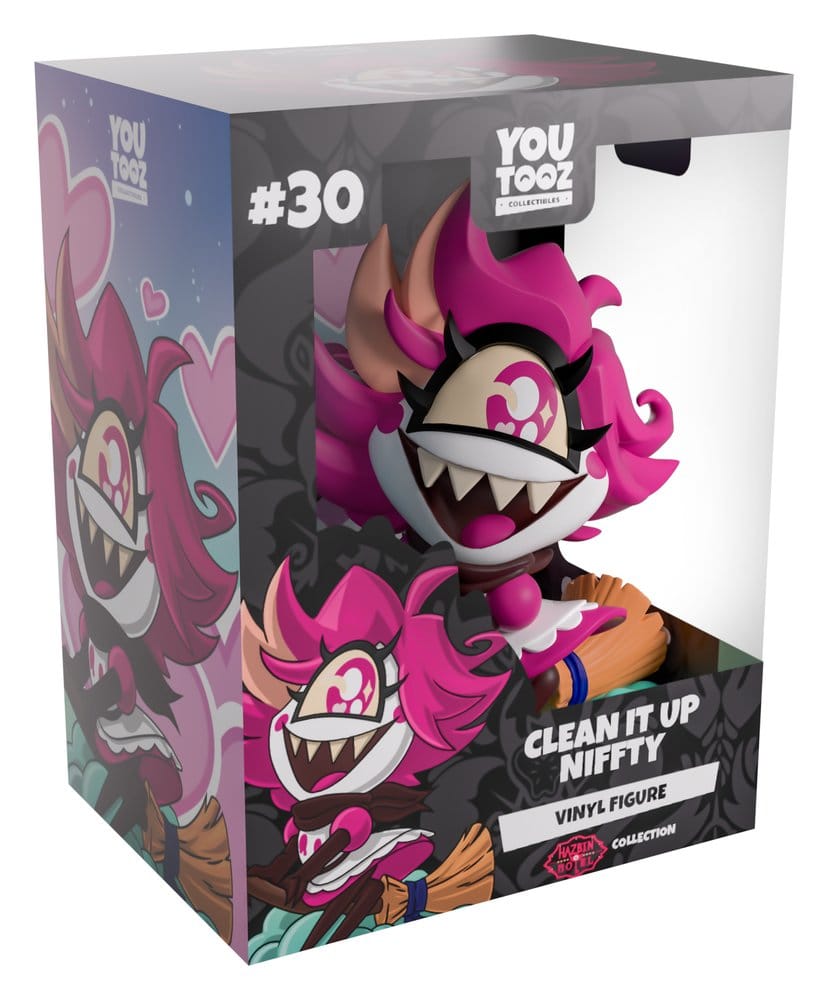 Hazbin Hotel figurine Vinyl Clean It Up Niffty 13 cm