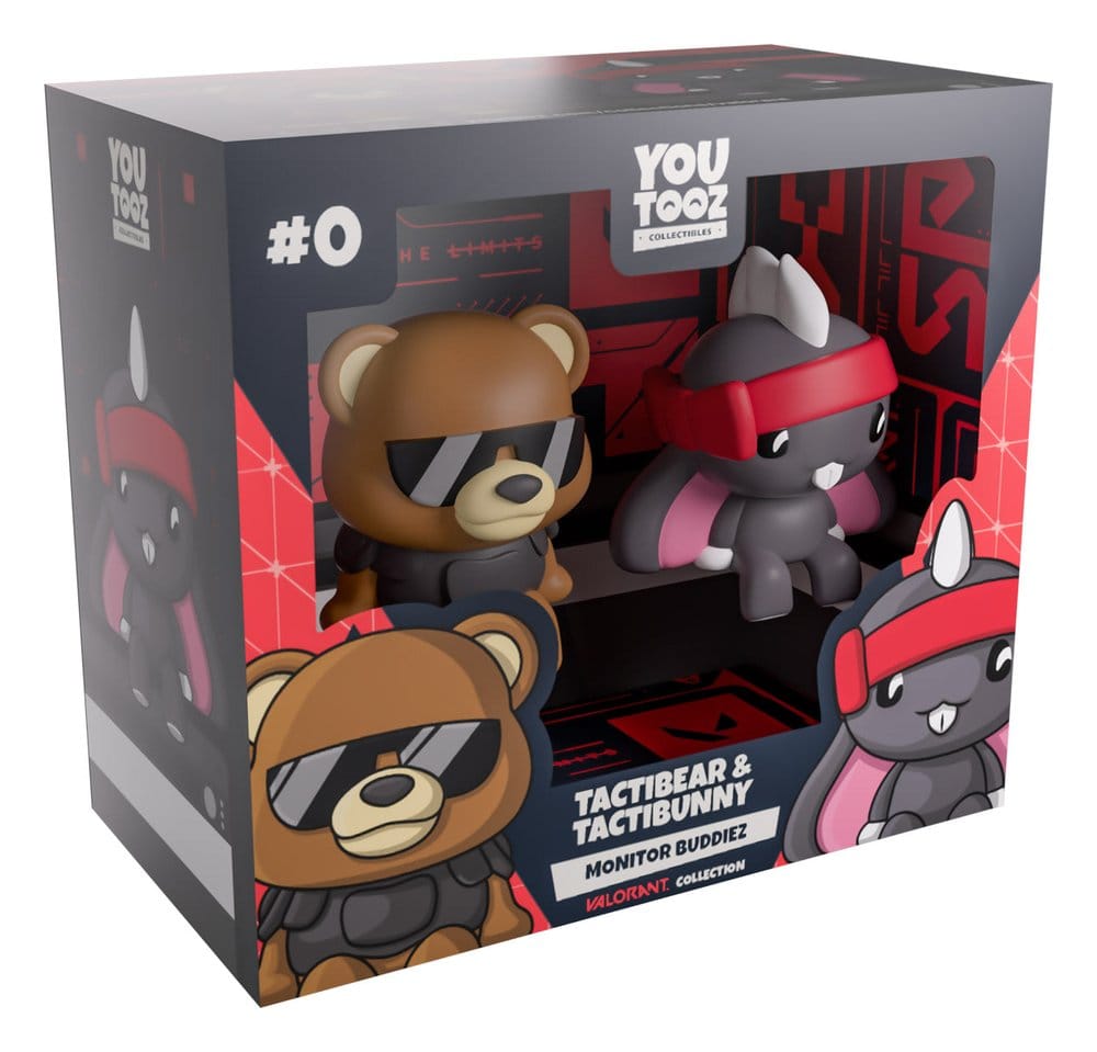 Valorant Vinyl figurines TactiBear & TactiBunny 6 cm