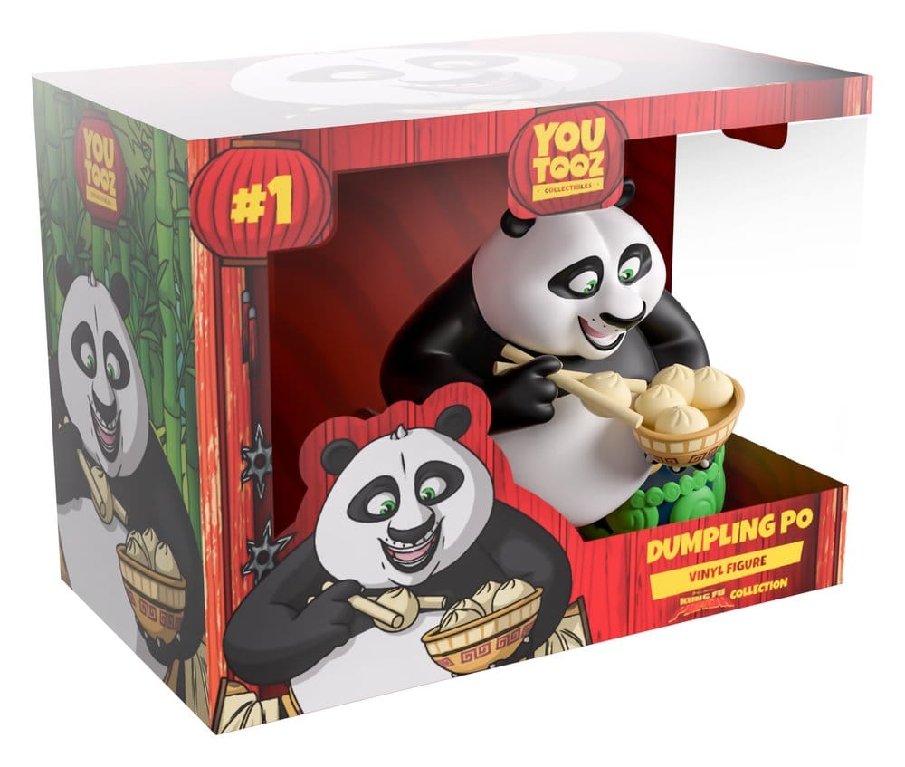 Kung Fu Panda figurine Vinyl Po (Dumpling) 10 cm