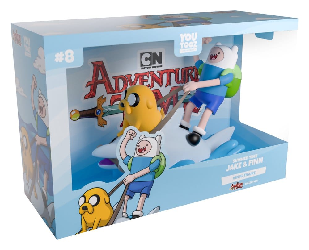 Adventure Time figurine Vinyl Jake & Finn Summertime 13 cm