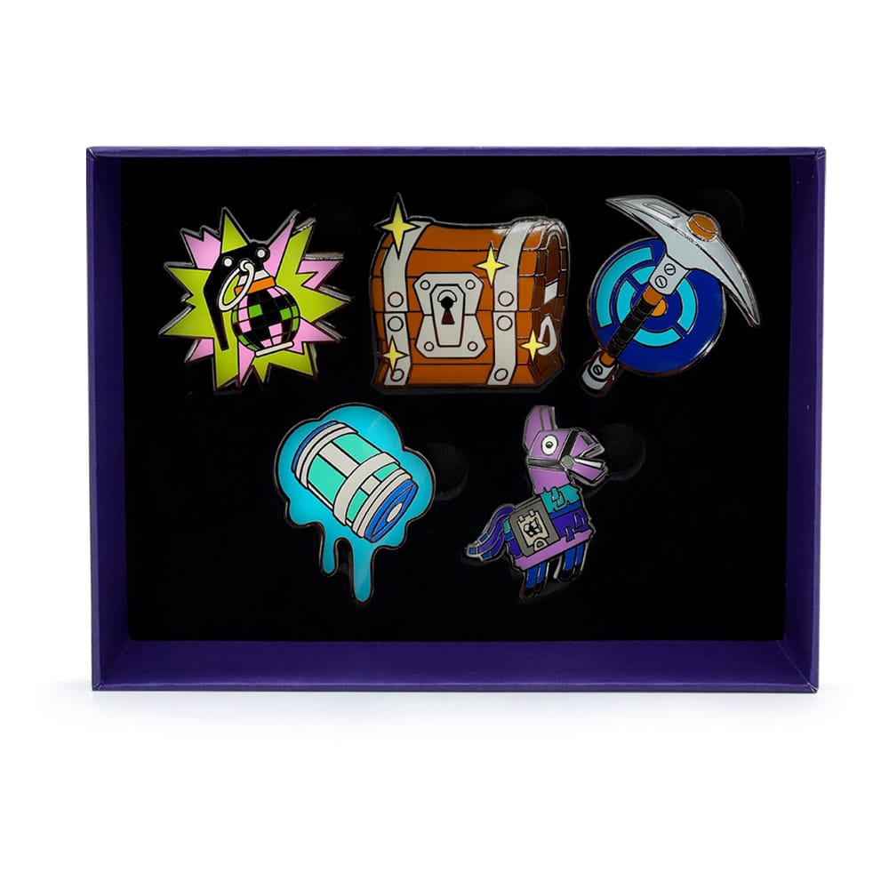 Fortnite présentoir pin's Set 3 cm (6)