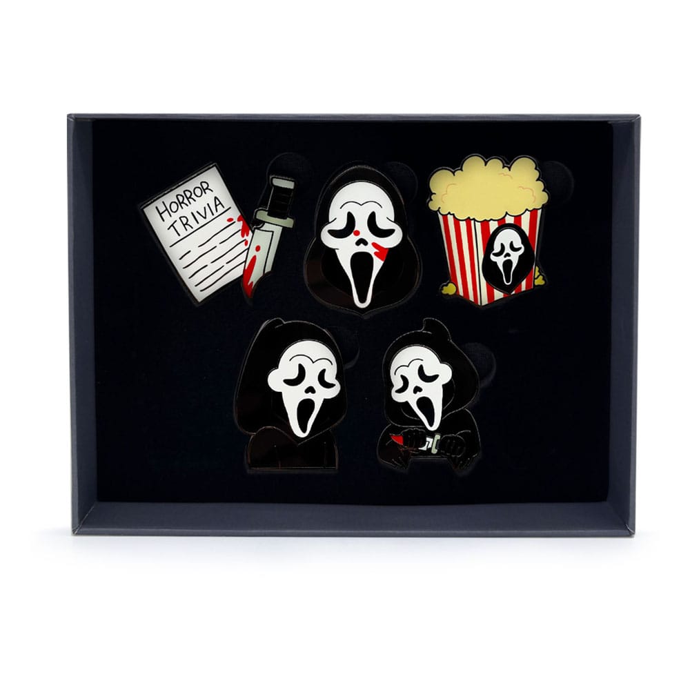 Scream présentoir pin's Set Ver. 2 3 cm (6)