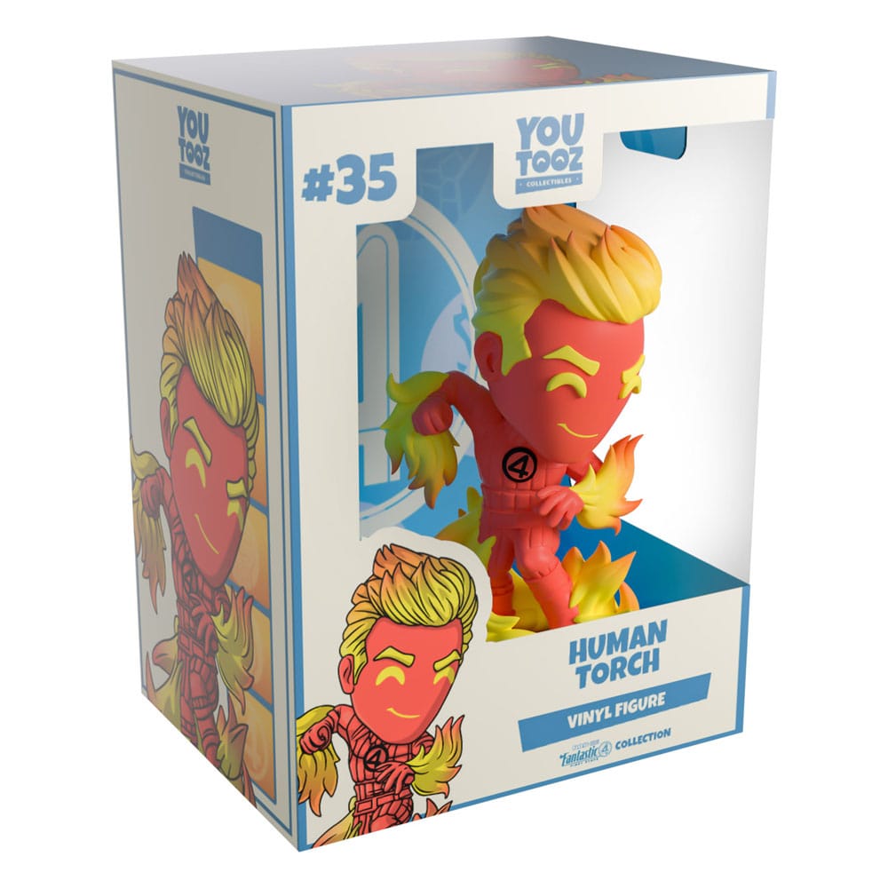 The Fantastic Four Vinyl figurine Human Torch 14 cm