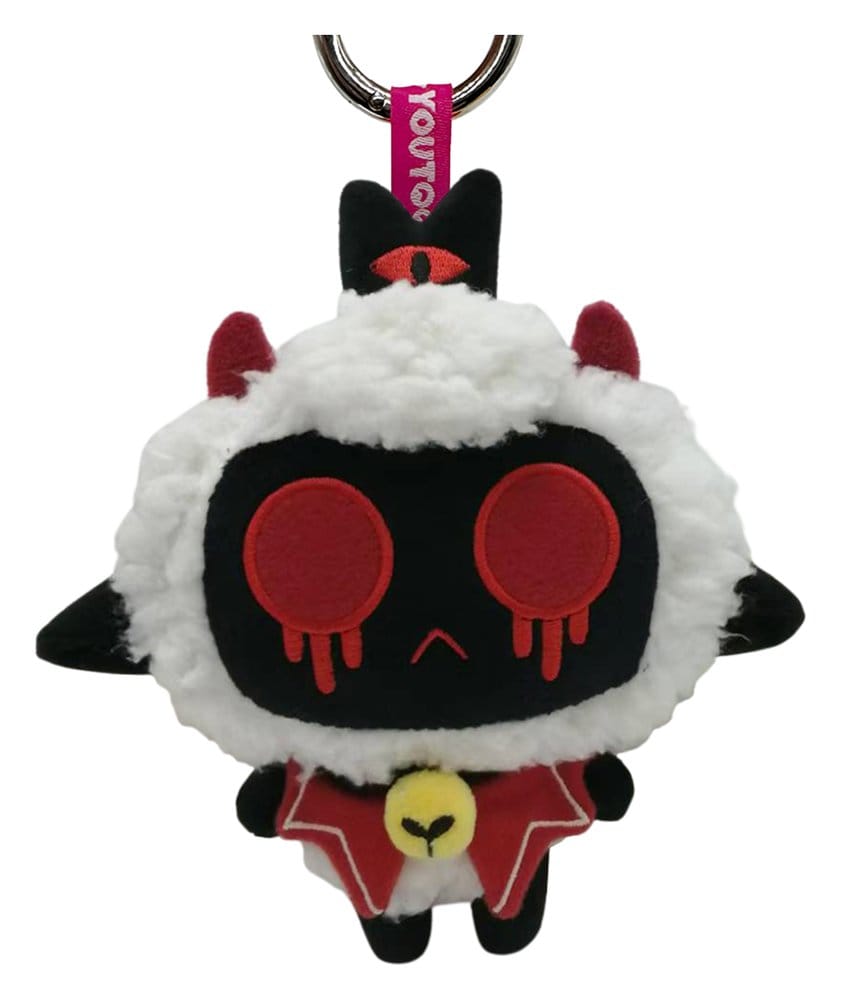 Cult of the Lamb porte-clés peluche Possessed Lamb 13 cm