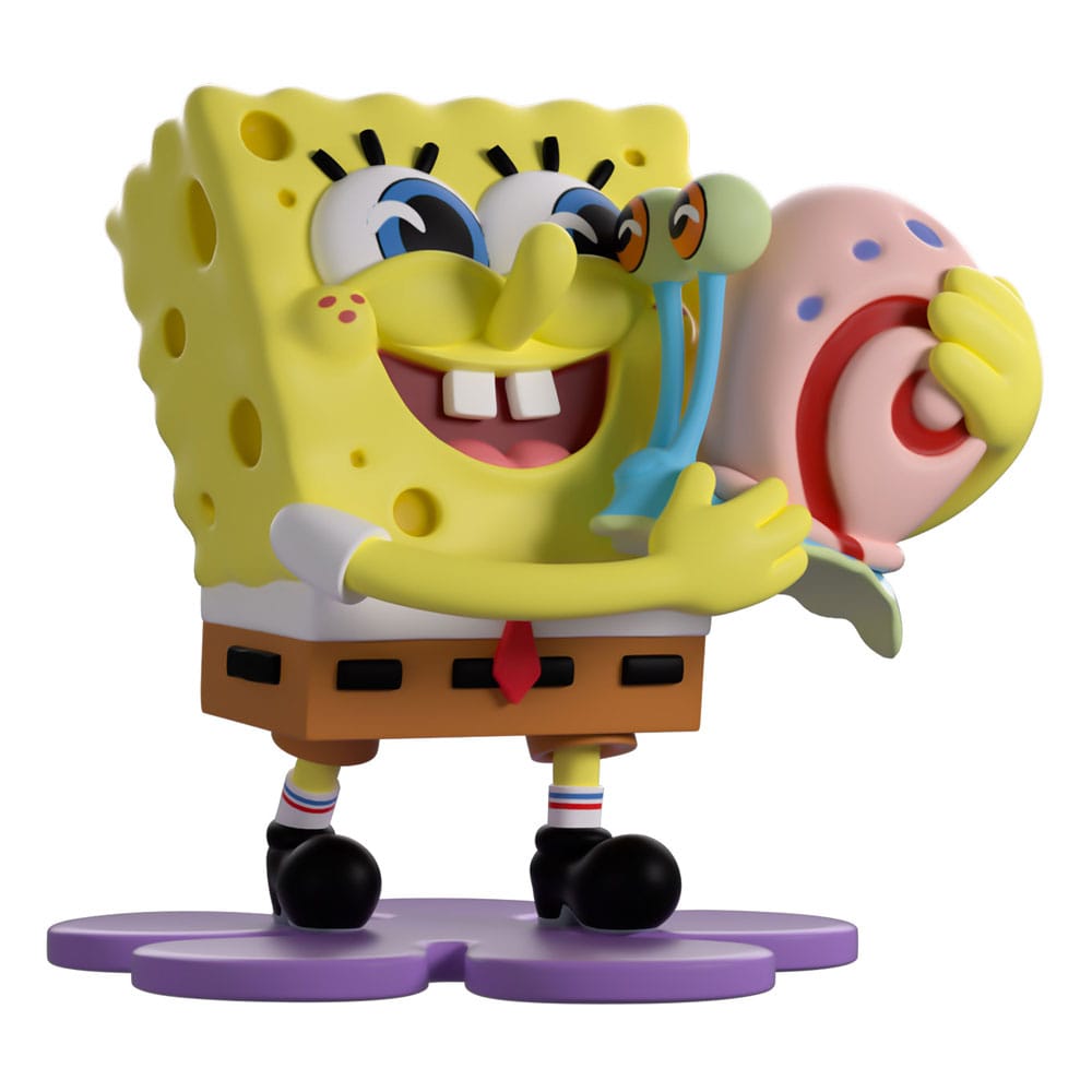 Bob l'éponge Vinyl figurine Spongebob & Gary 9 cm