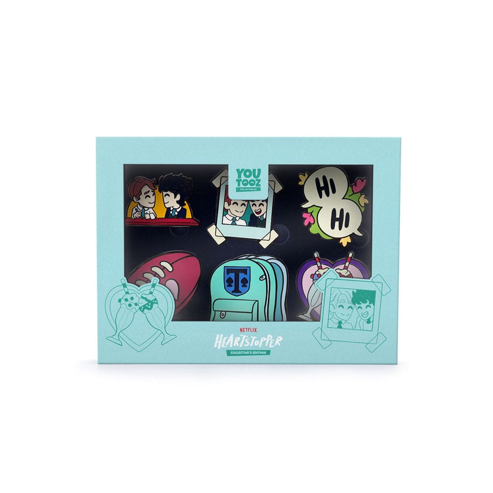 Heartstopper présentoir pin's Set 3 cm (6)