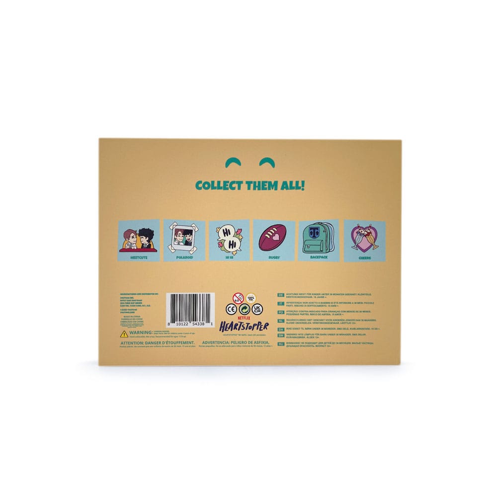 Heartstopper présentoir pin's Set 3 cm (6)