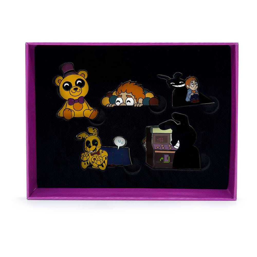 Five Nights at Freddy's présentoir pin's Set Into the Pit 3 cm (6)