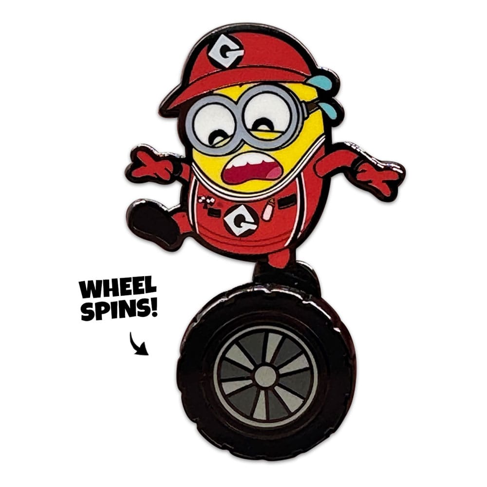 Moi, moche et méchant pin Tire Minion Spinning 5 cm