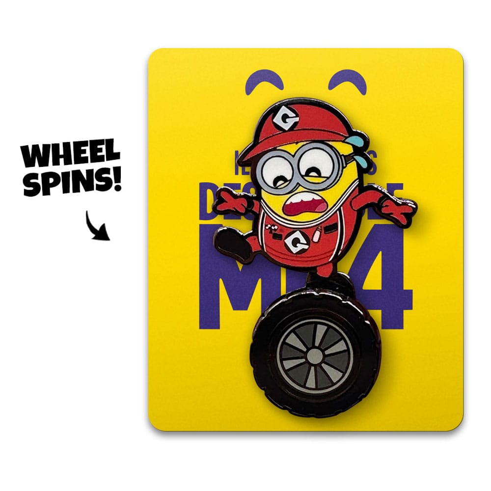 Moi, moche et méchant pin Tire Minion Spinning 5 cm