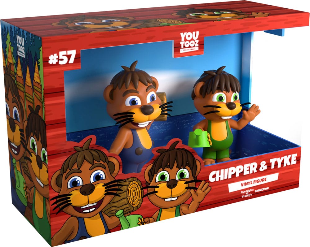 Chipper & Sons Lumber Co. Vinyl figurine Chipper and Tyke 11 cm