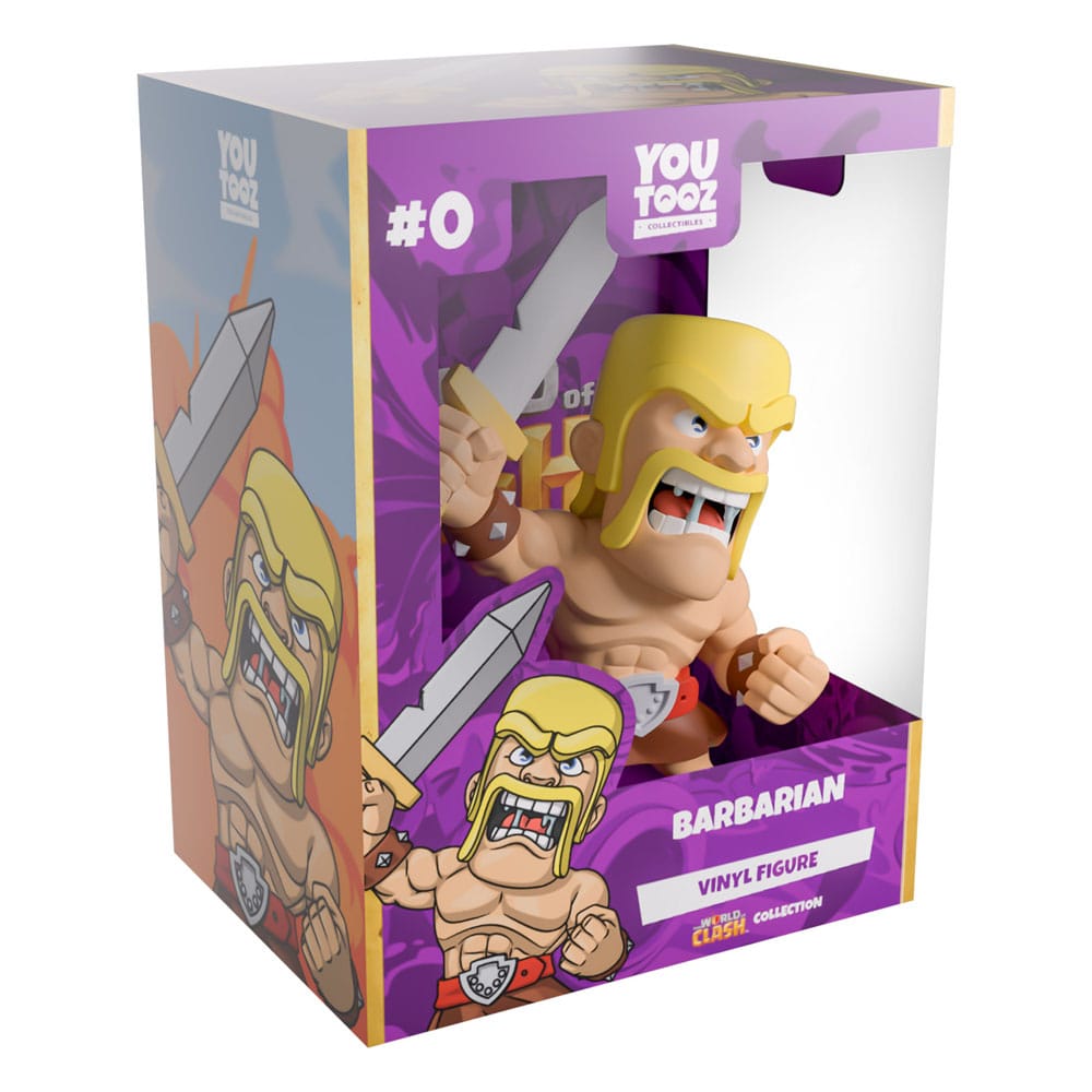 Clash of Clans Vinyl figurine Barbarian 12 cm