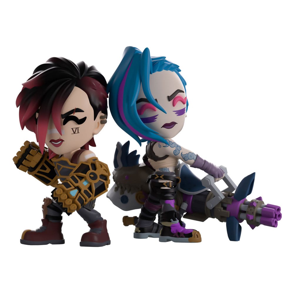 Arcane pack 2 Vinyl figurines Vi & Jinx 11 cm
