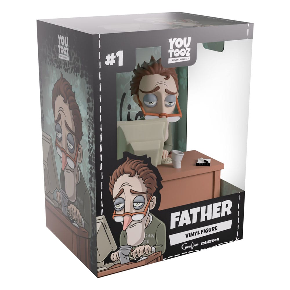 Coraline Vinyl figurine Father 12 cm