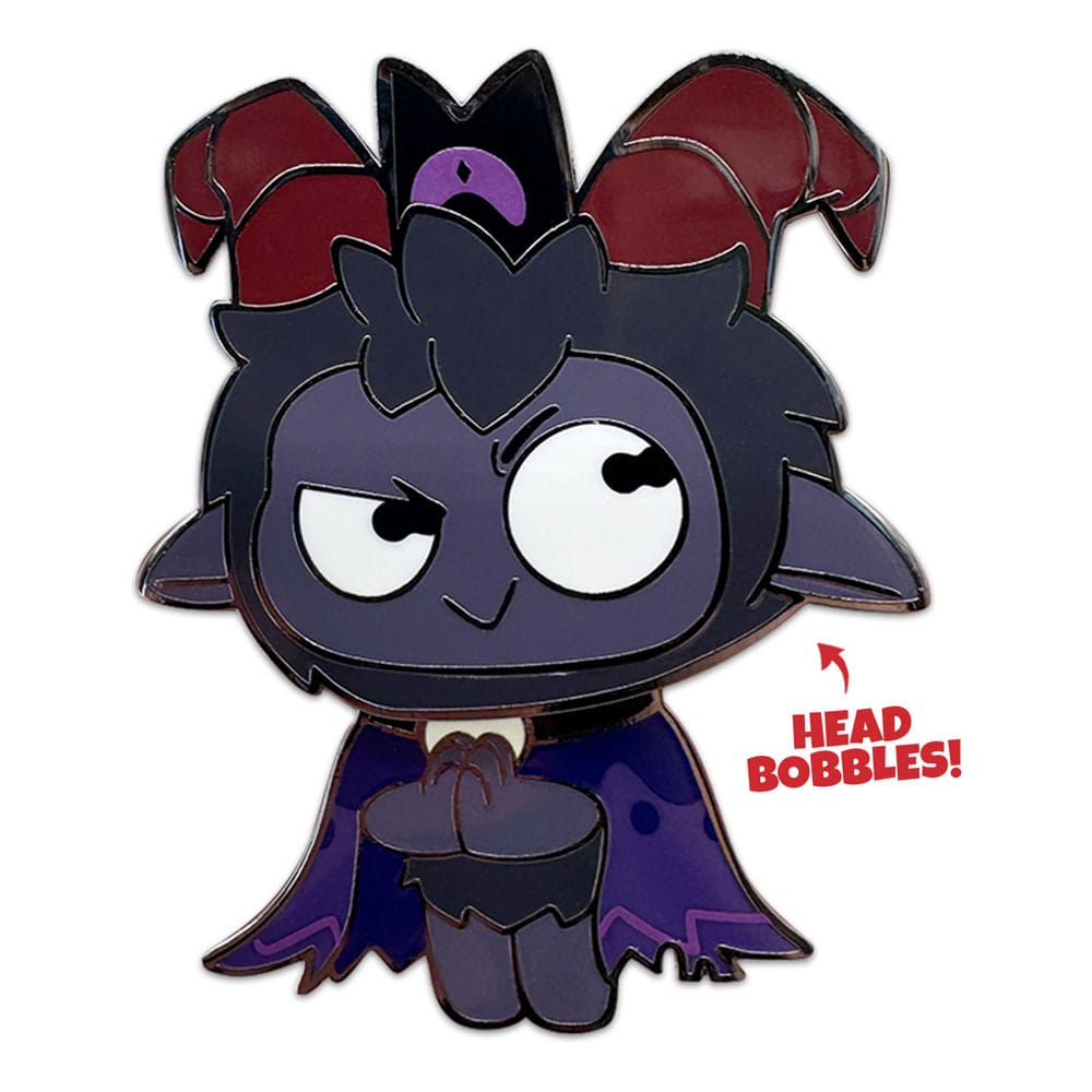 Cult of The Lamb pin Goat Bobble Head 5 cm