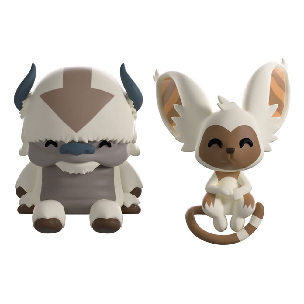 Avatar: The Last Airbender Vinyl figurines Appa and Momo Monitor Buddiez 5 cm