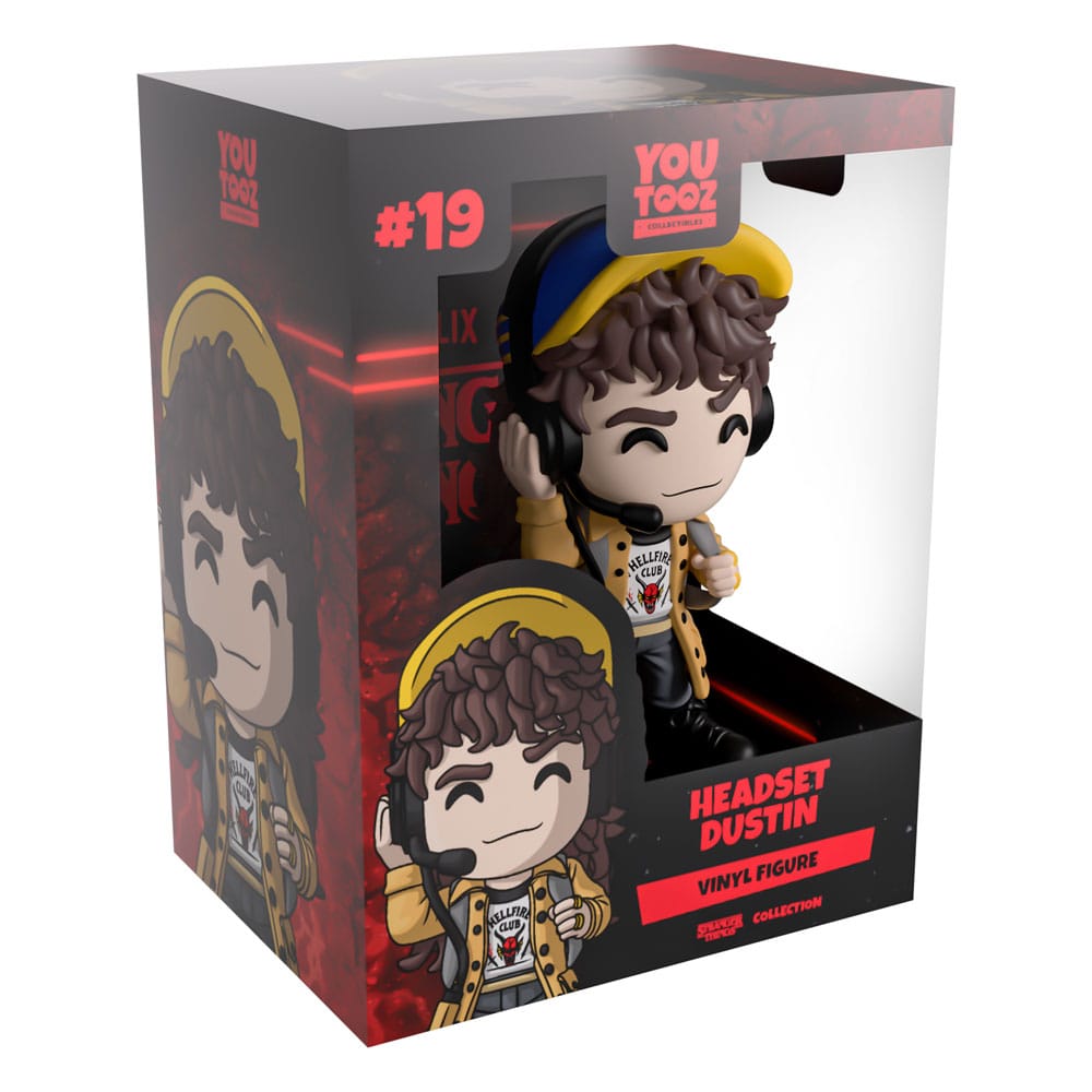 Stranger Things Vinyl figurine Headset Dustin 13 cm