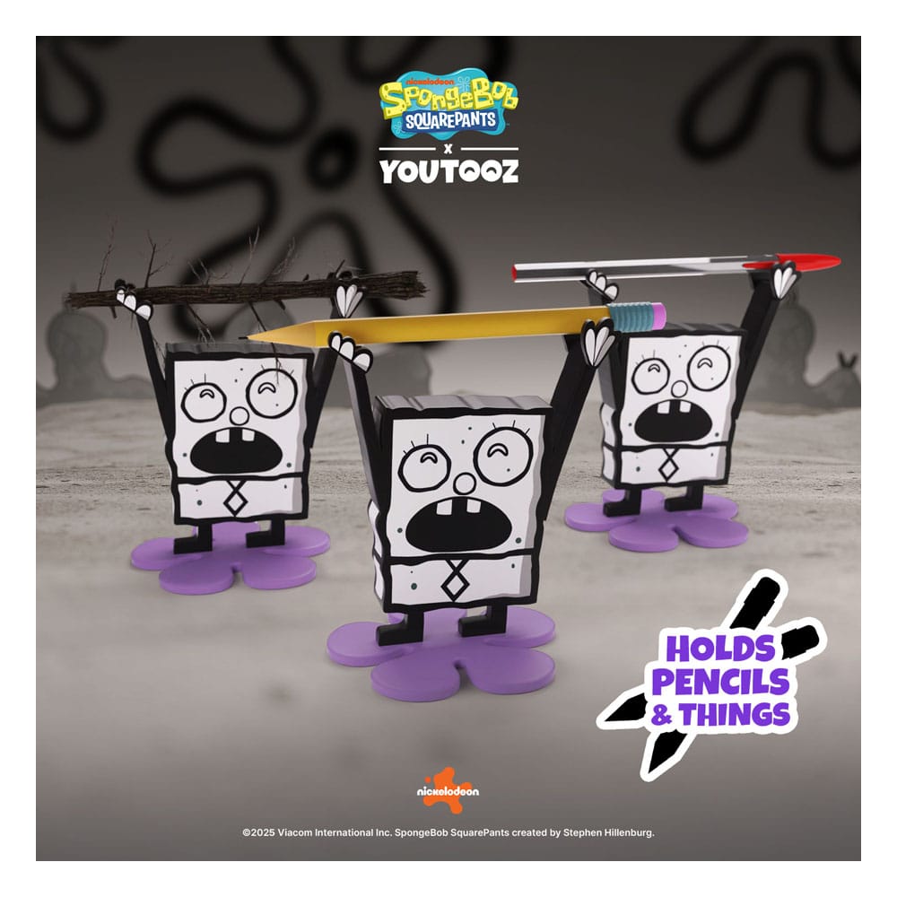 Bob l'éponge Porte-crayon DoodleBob 9 cm