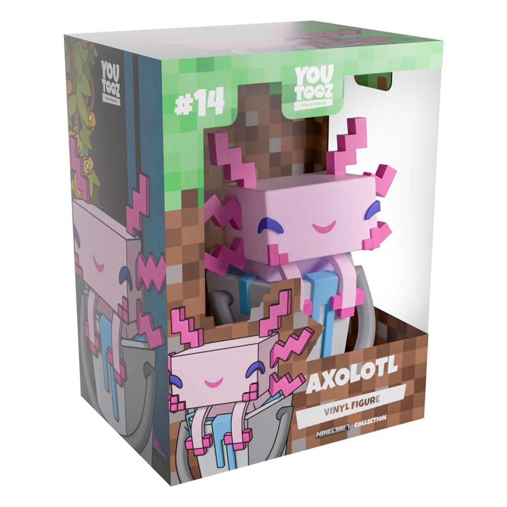 Minecraft Vinyl figurine Axolotl 10 cm