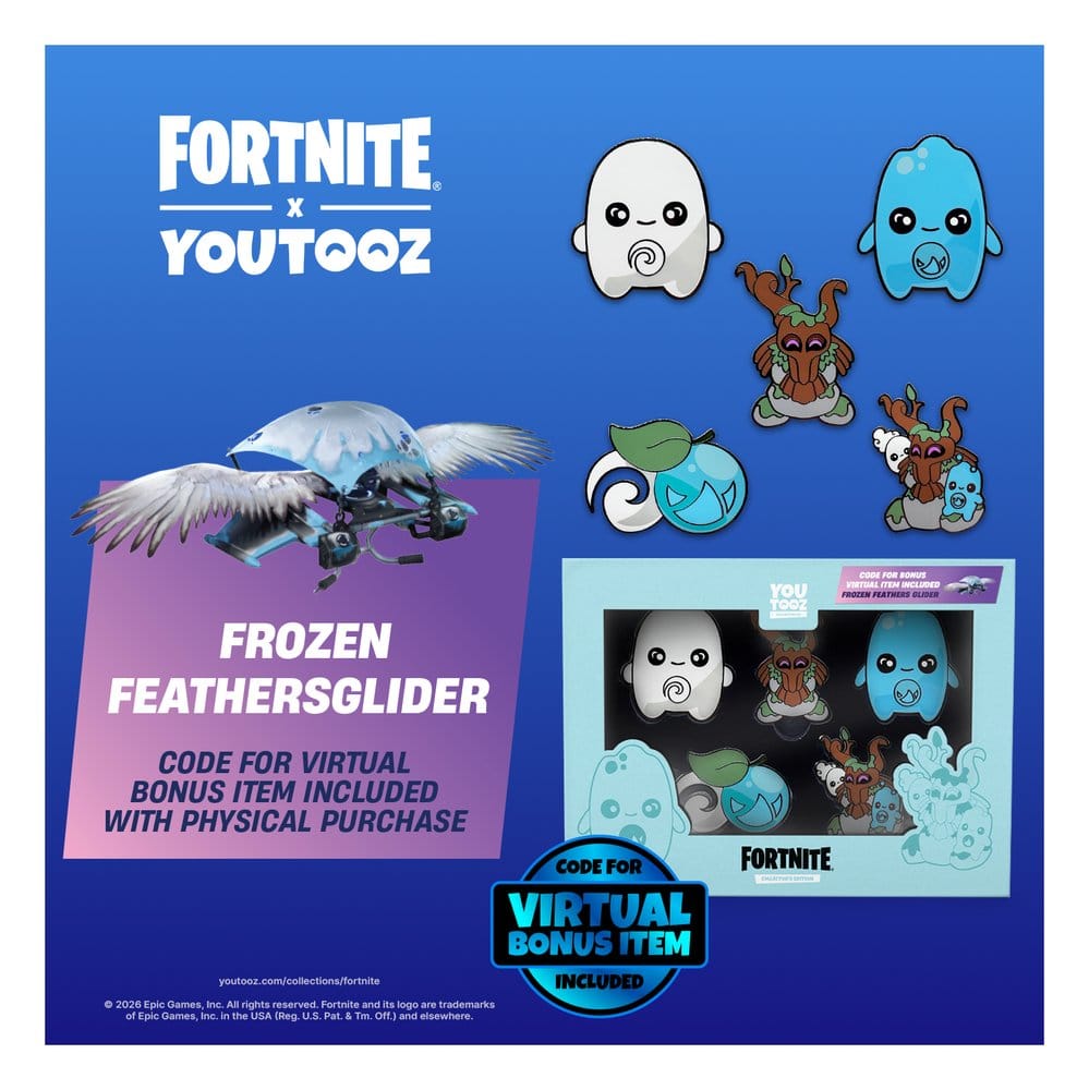 Fortnite pack 5 pin Sprite Set 5 cm