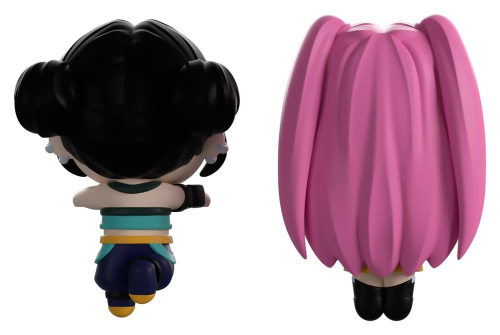KPop Demon Hunters Vinyl figurines Mira & Zoey Monitor Buddiez 6 cm