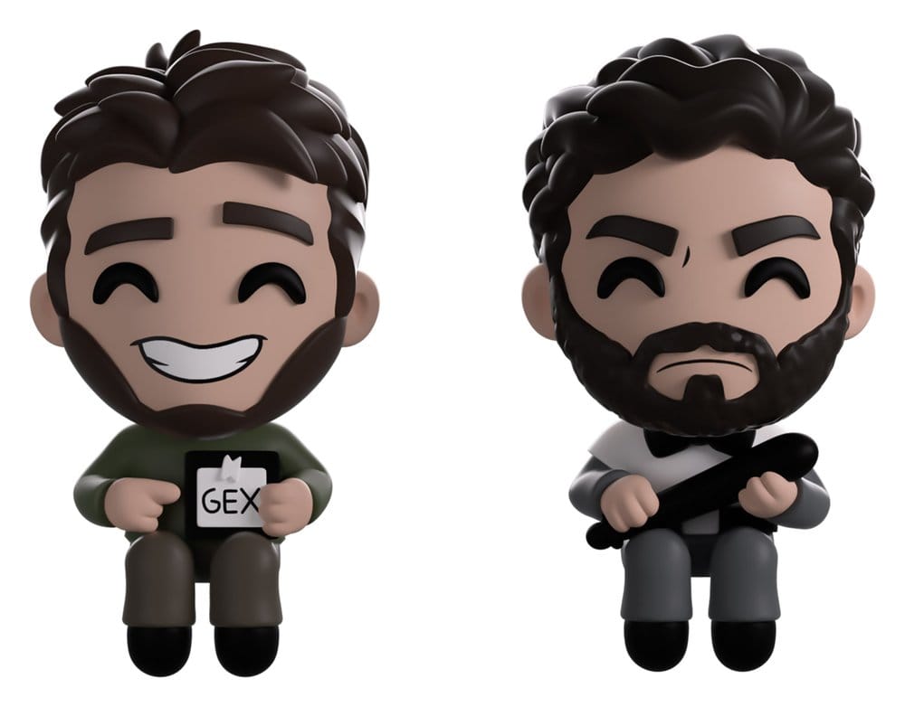 Scott the Woz Vinyl figurines Jeb Jab & Rex Mohs Monitor Buddiez 6 cm