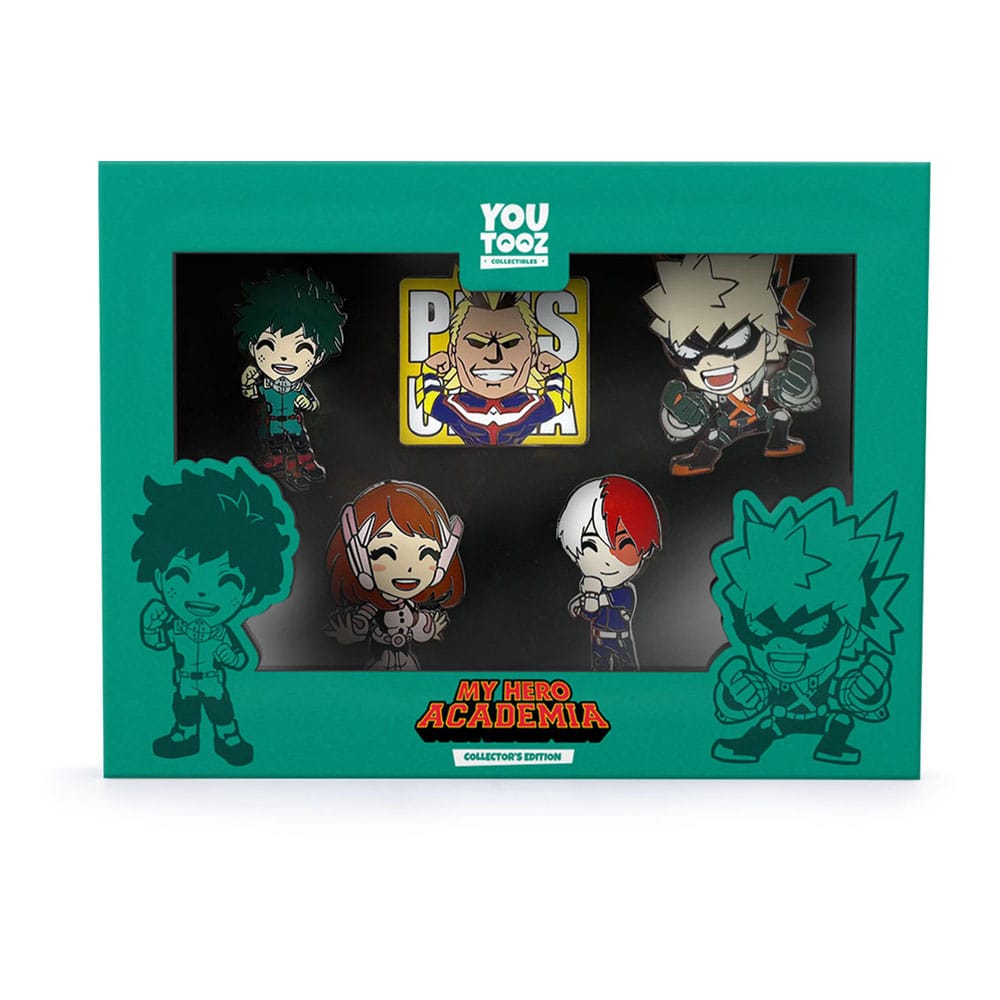 My Hero Academia présentoir pin's Set 5 cm (6)