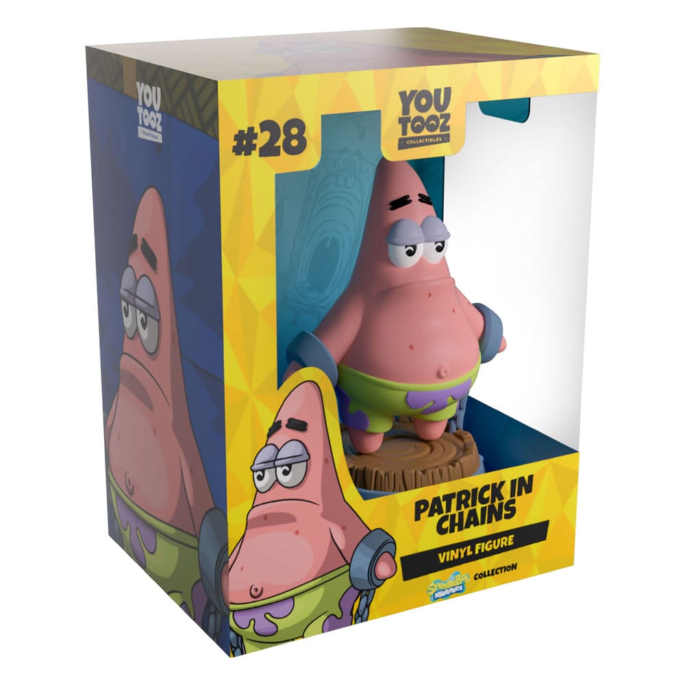 Bob l´éponge Vinyl figurine Patrick In Chains 13 cm