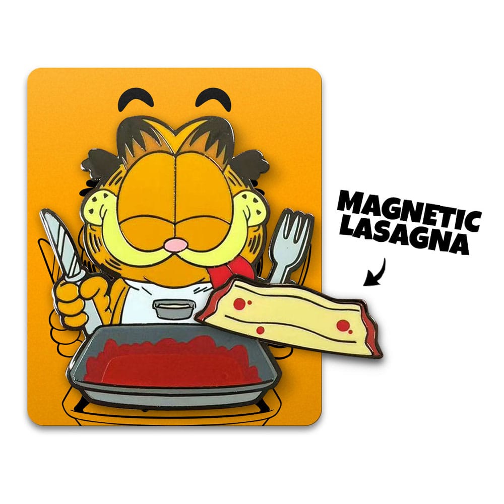Garfield pin Disco Garfield Lasagna Dinner 5 cm