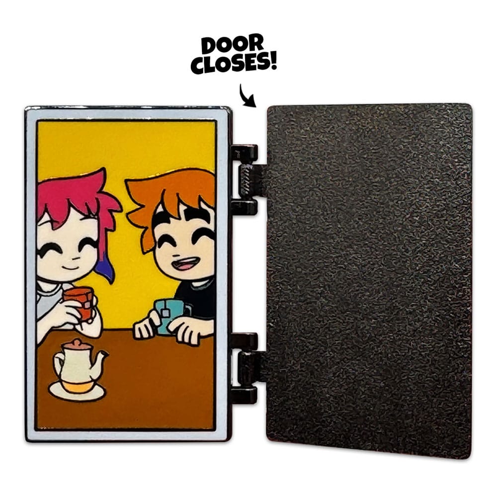 Scott Pilgrim pin Door Swinging 5 cm