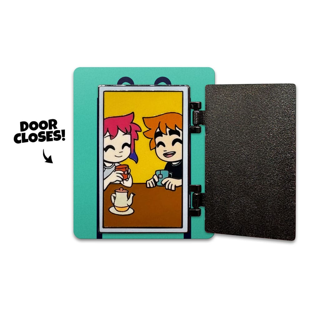 Scott Pilgrim pin Door Swinging 5 cm