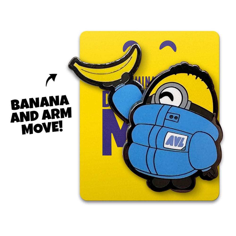Moi, moche et méchant pin Banana Minion 5 cm