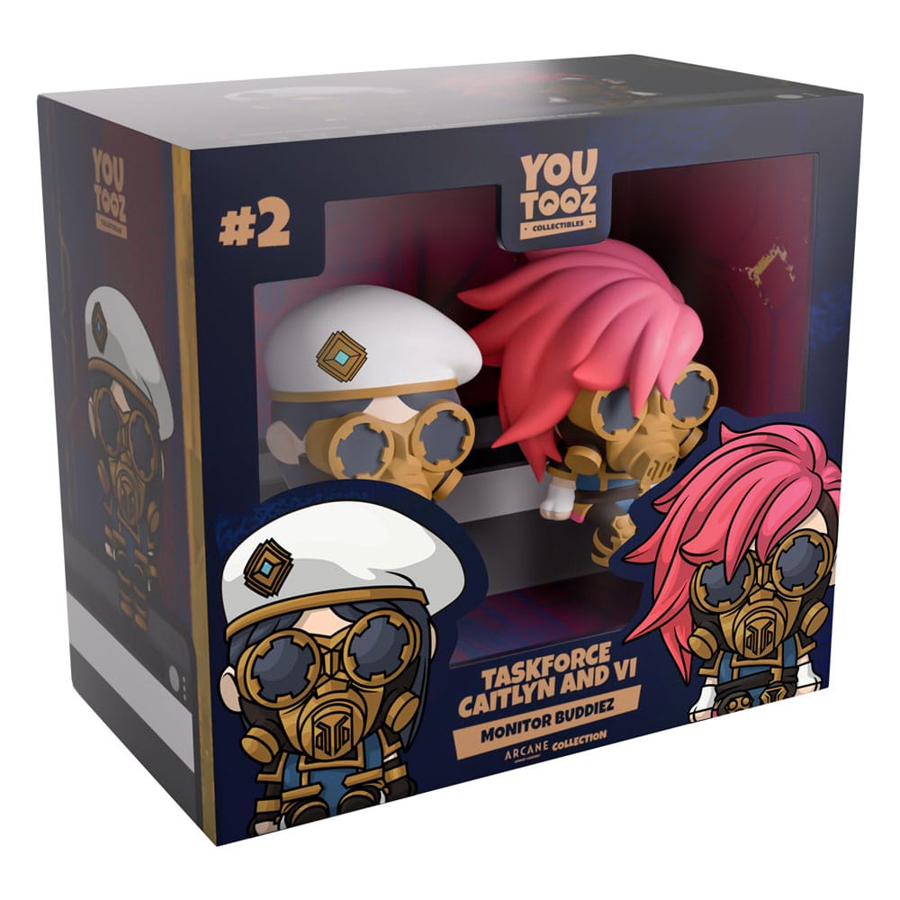 Arcane pack 2 Vinyl figurines Caitlyn & Vi Taskforce 7 cm