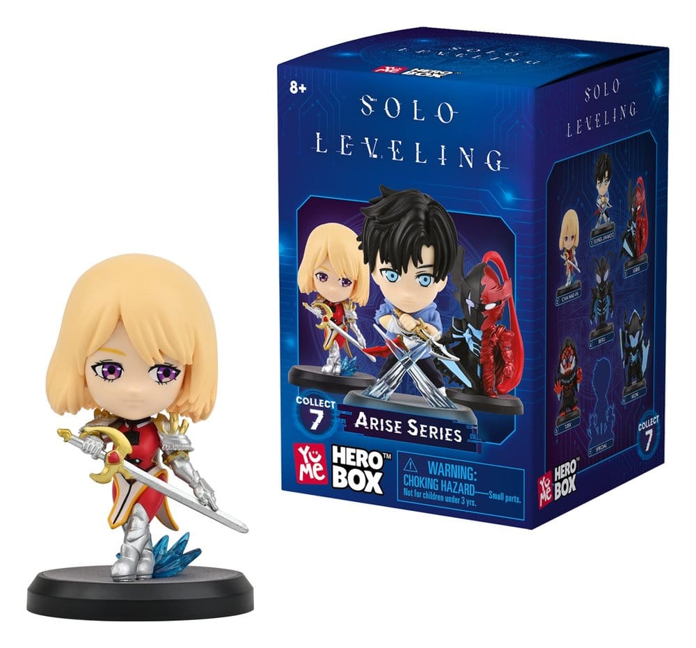 Solo Leveling Hero Box figurines mini Shadow Rising Series boîte-mystère présentoir (12)