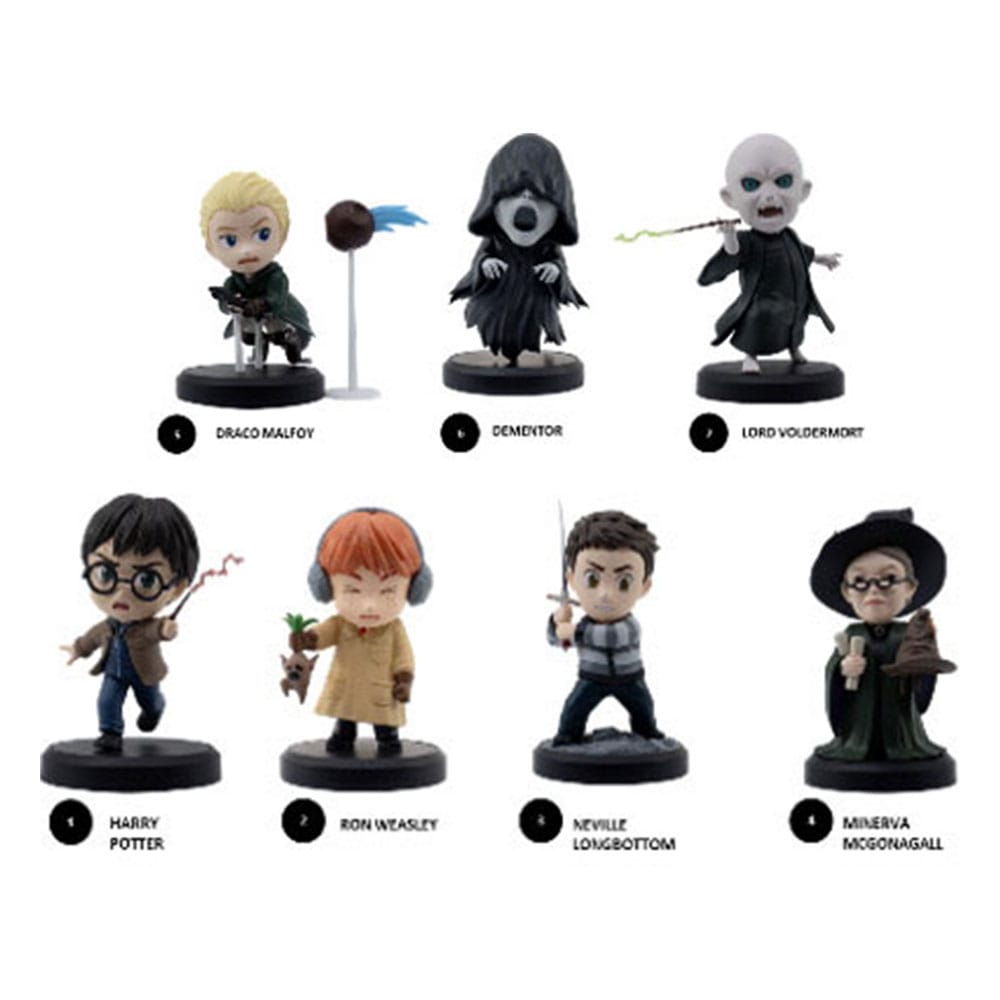 Harry Potter présentoir figurines mini Hero Box Wizards Series 8 cm (6)