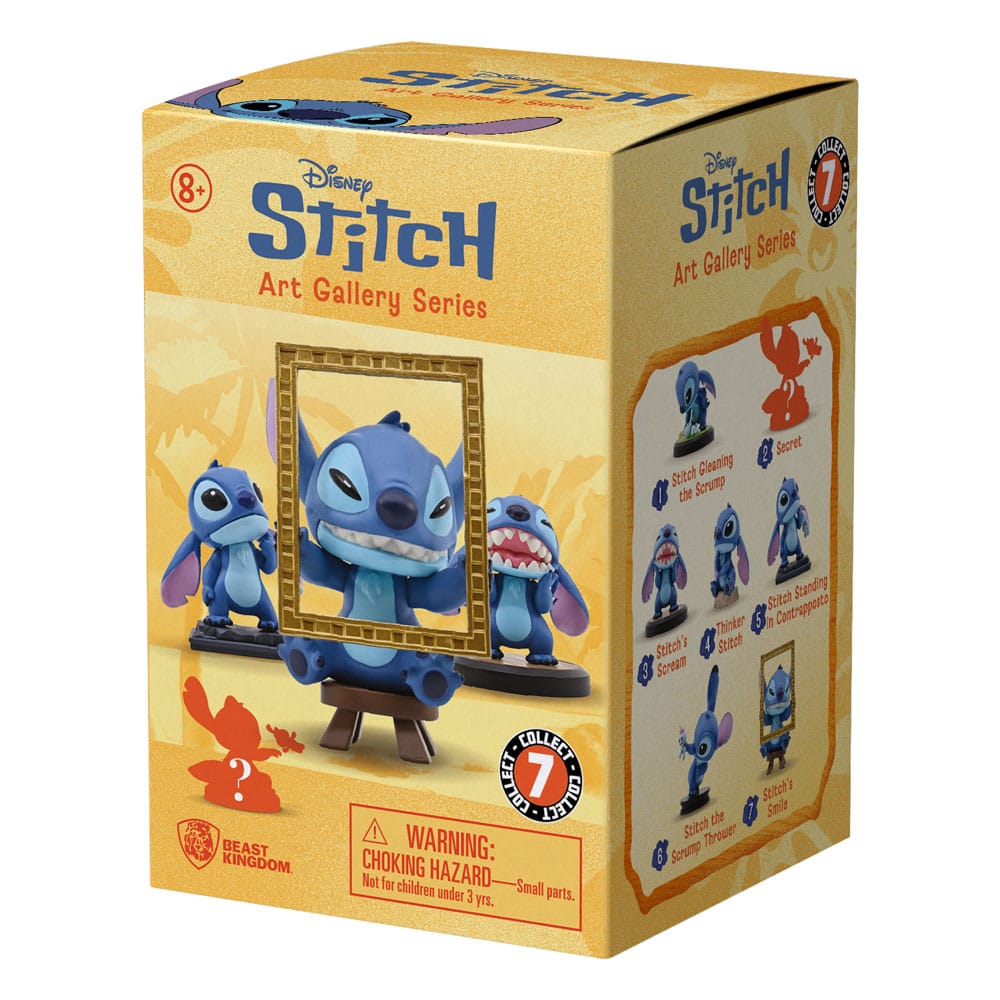 YuMe Hero Box Blind Box Art Gallery Series - Display de figurines Stitch (12 unités) - 2 PDQs