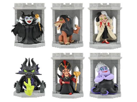 Disney Villains présentoir figurines mini Hero Box Tower Series 8 cm (6)