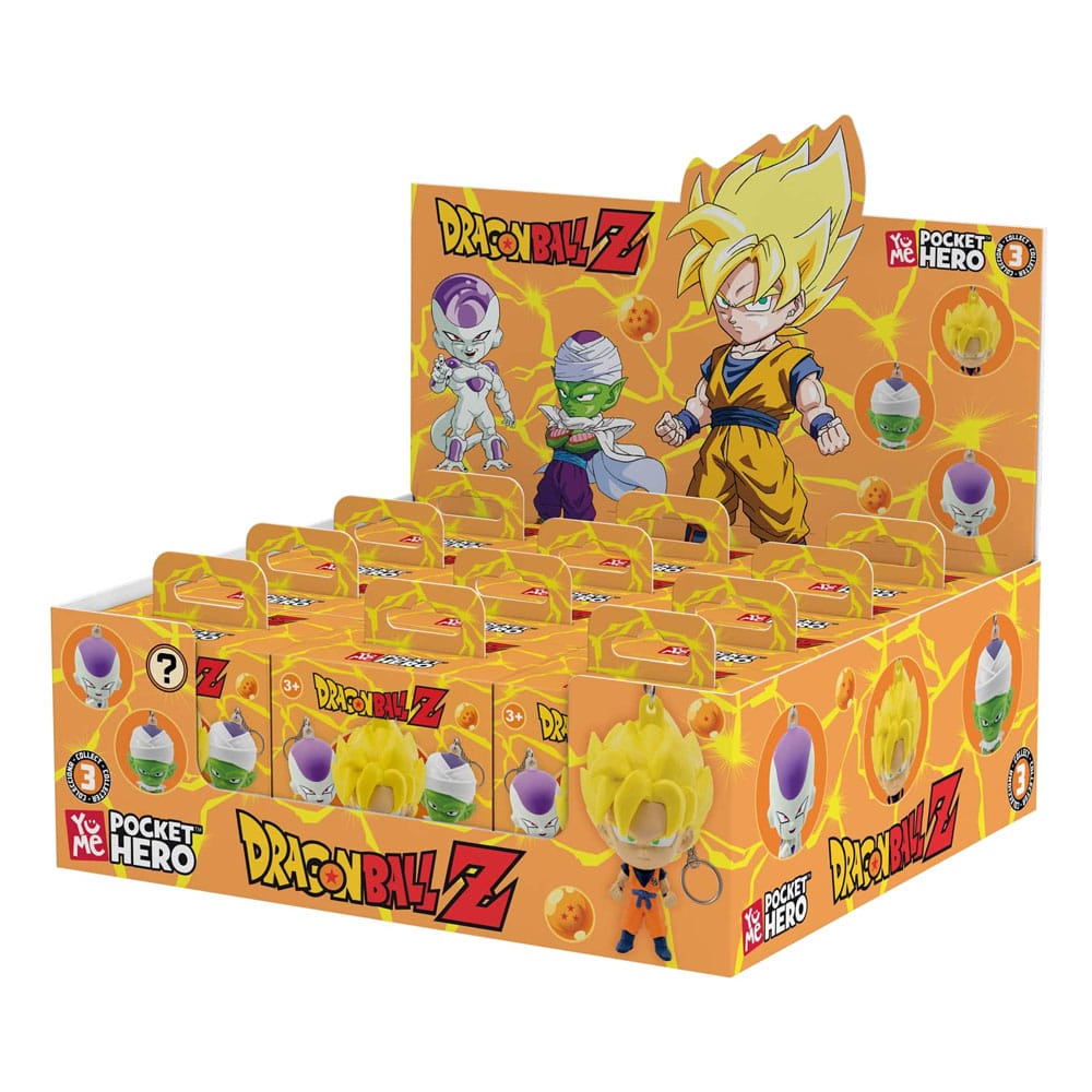 Dragon Ball Z présentoir porte-clés boîte-mystère Pocket Hero Series 1 (12)