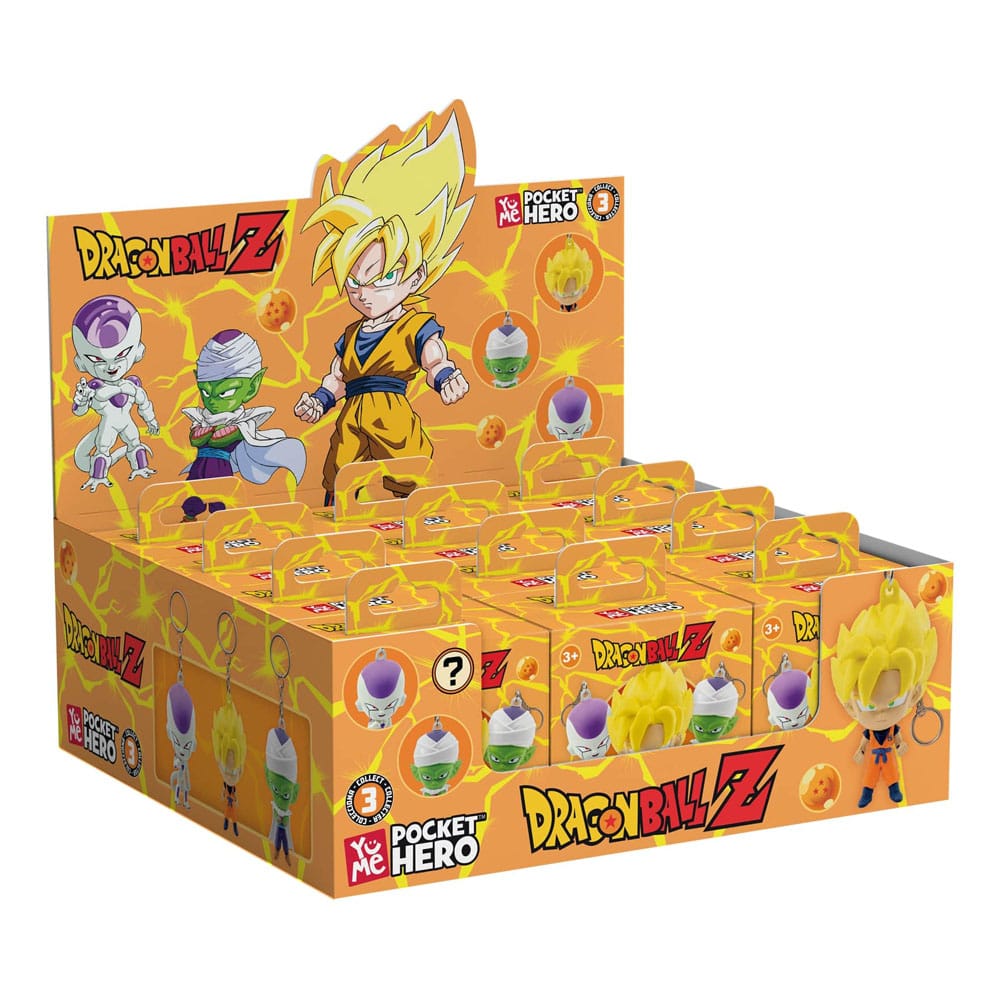 Dragon Ball Z présentoir porte-clés boîte-mystère Pocket Hero Series 1 (12)