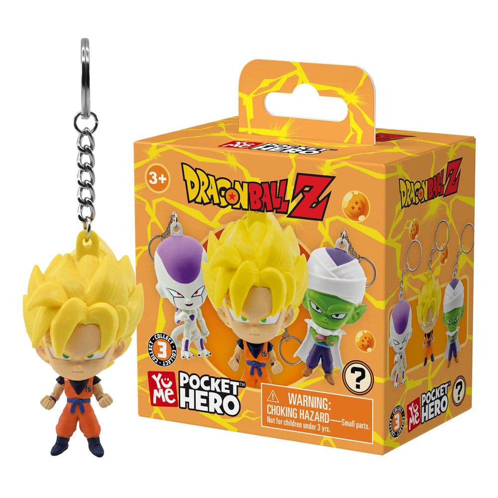 Dragon Ball Z présentoir porte-clés boîte-mystère Pocket Hero Series 1 (12)