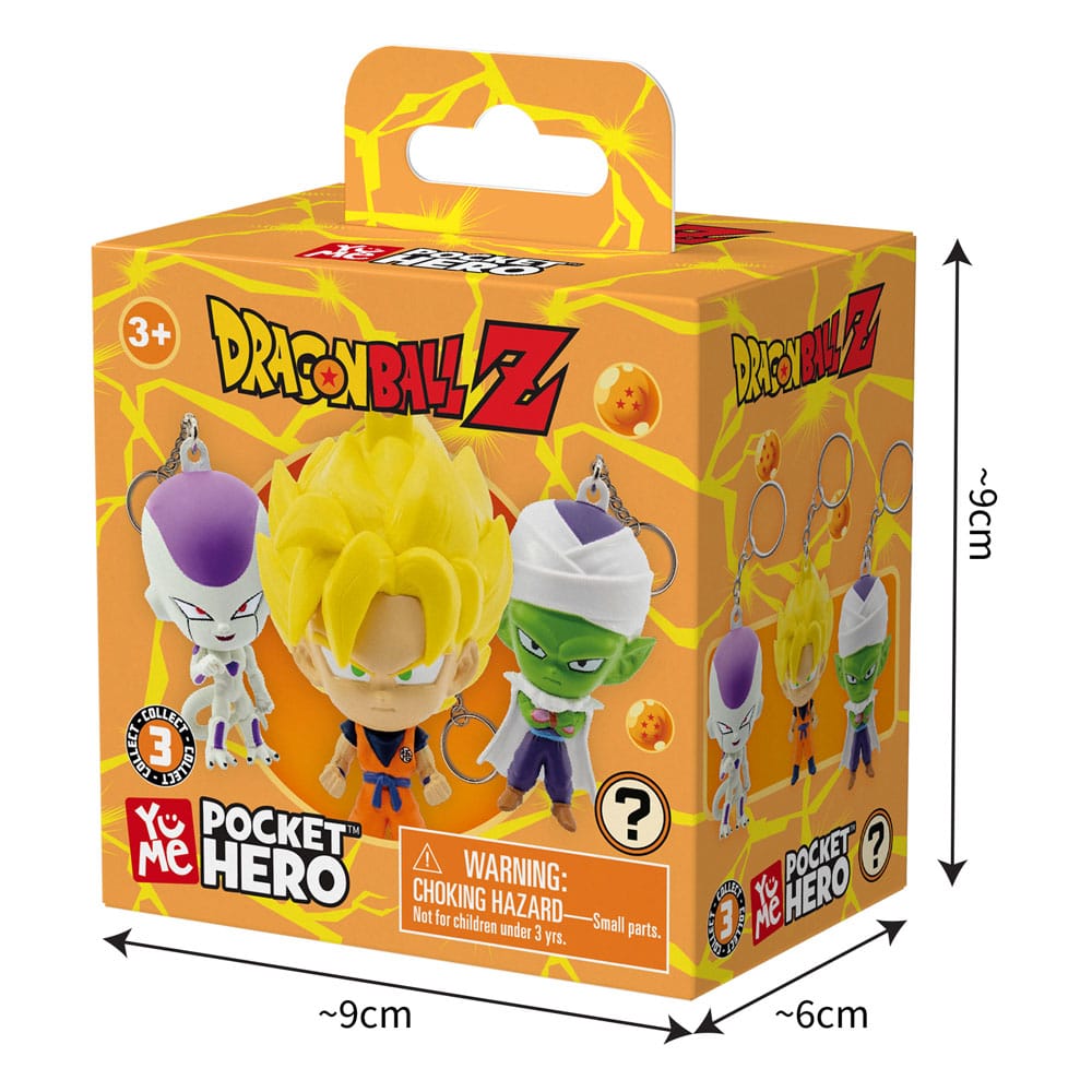 Dragon Ball Z présentoir porte-clés boîte-mystère Pocket Hero Series 1 (12)