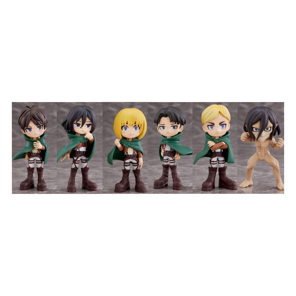 Attack On Titan présentoir figurines mini Anime Series 9 cm (6)