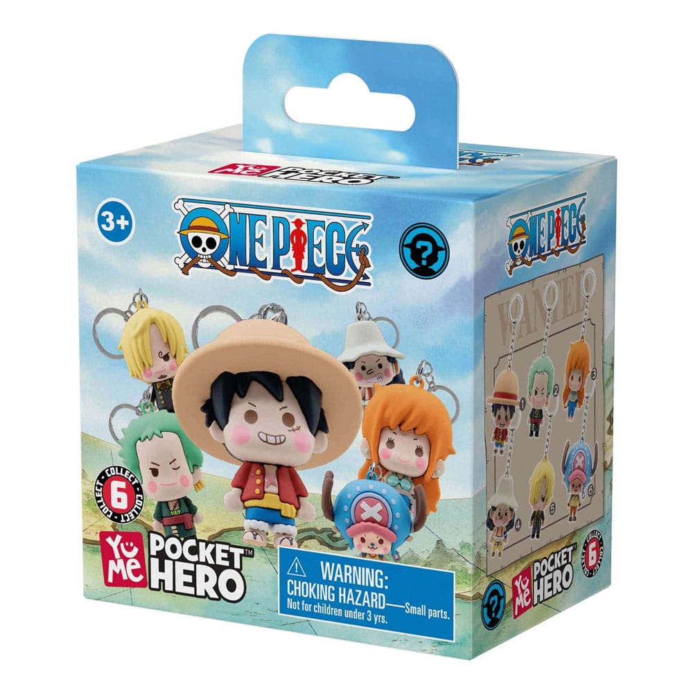 One Piece présentoir porte-clés Pocket Hero Series 2 (12)