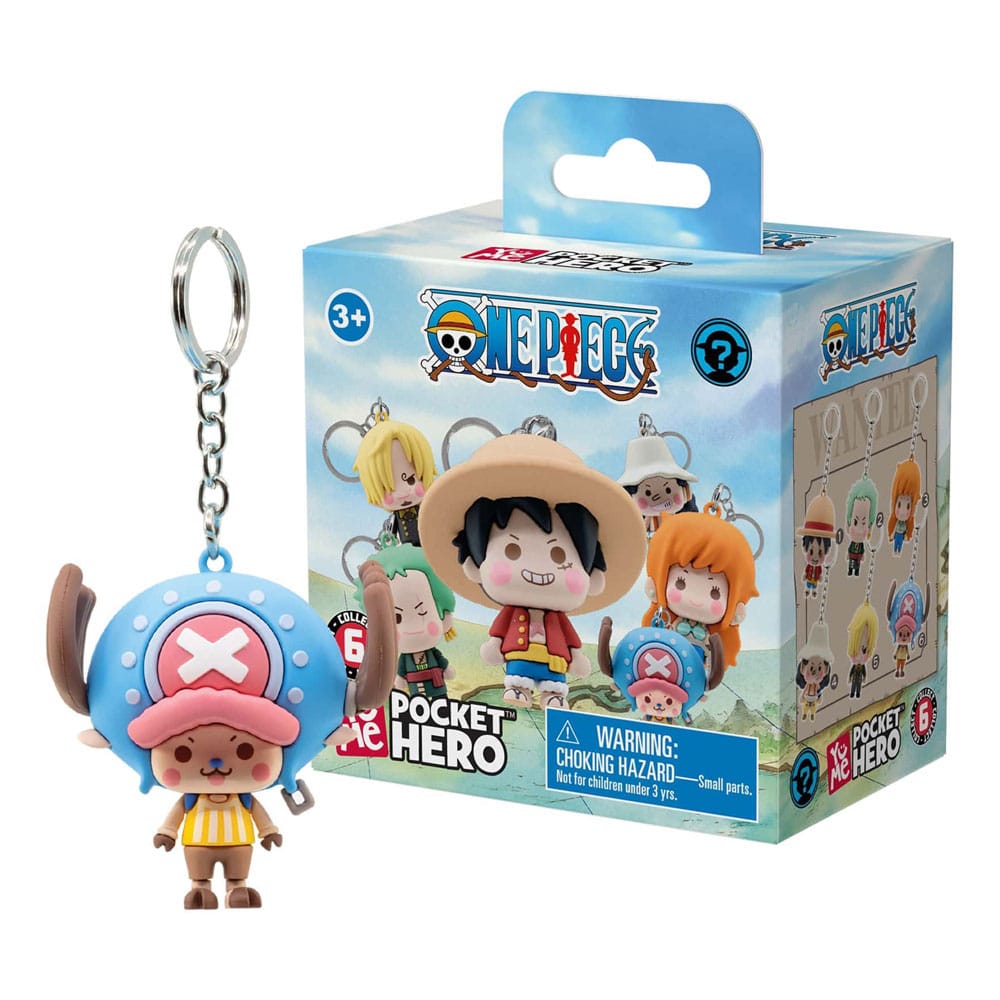 One Piece présentoir porte-clés Pocket Hero Series 2 (12)