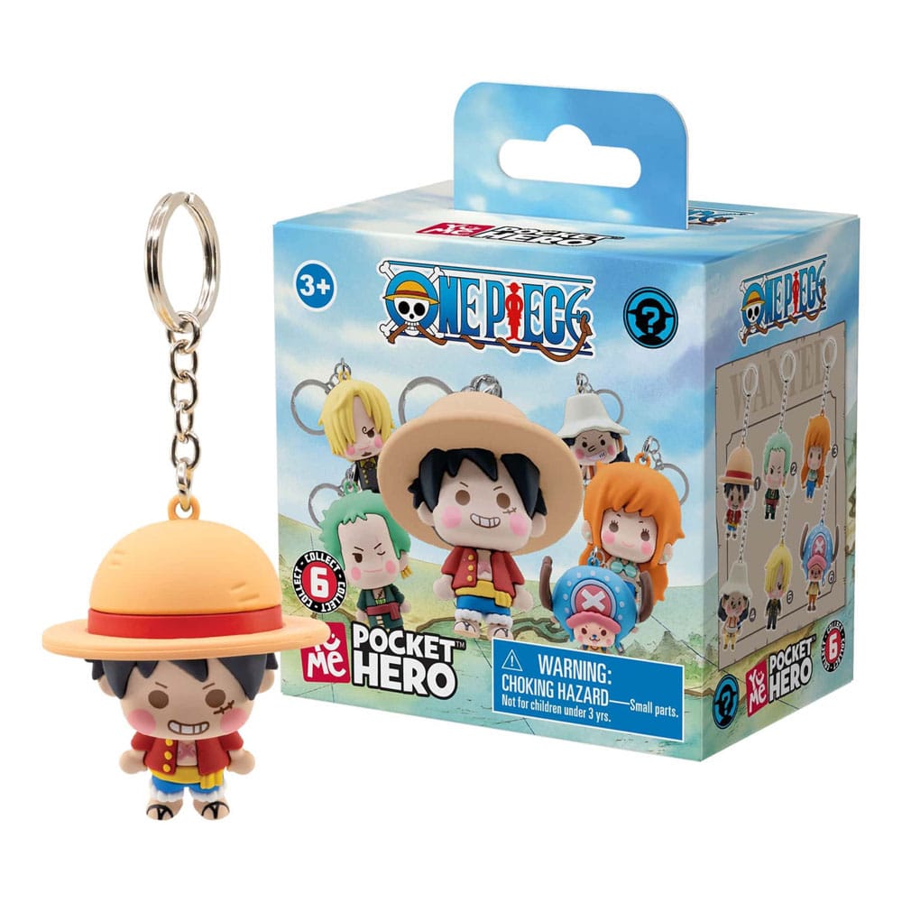 One Piece présentoir porte-clés Pocket Hero Series 2 (12)