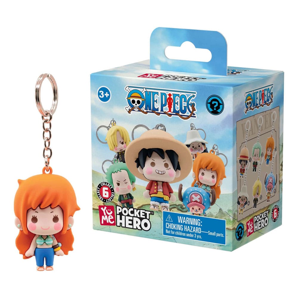 One Piece présentoir porte-clés Pocket Hero Series 2 (12)