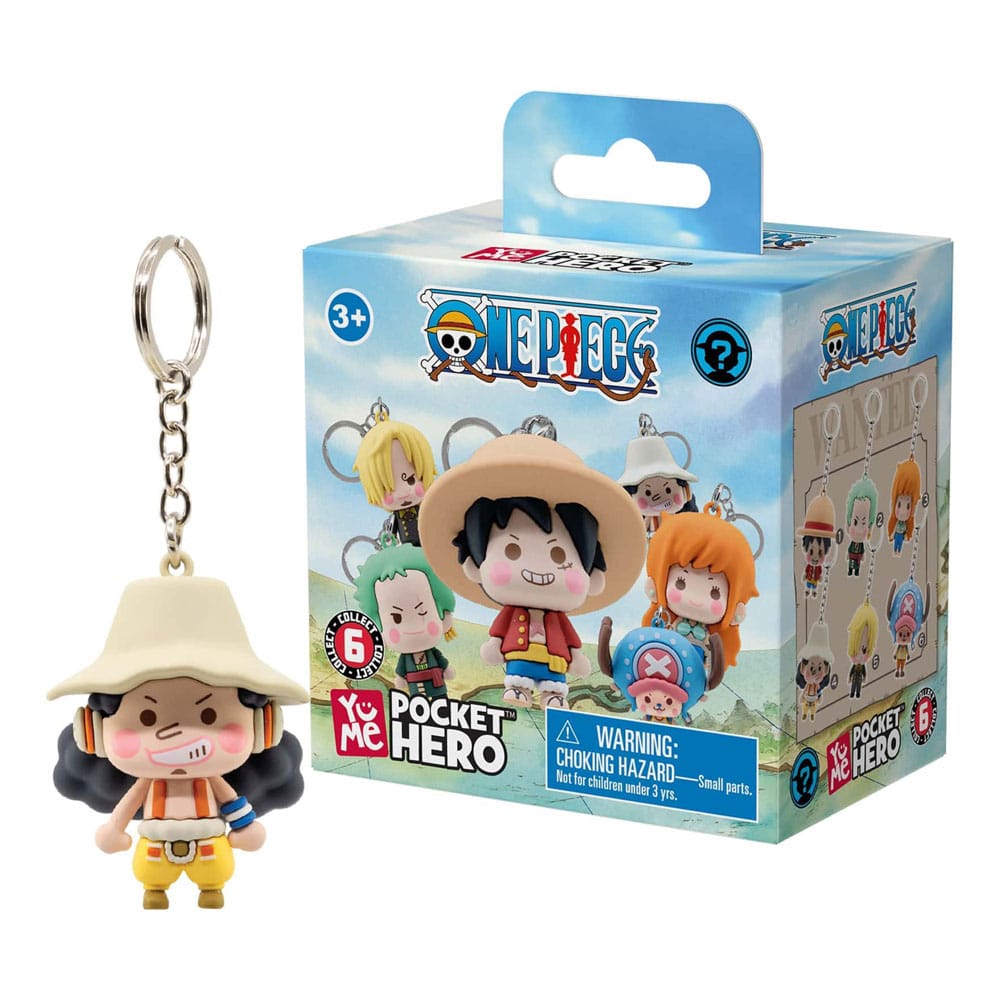 One Piece présentoir porte-clés Pocket Hero Series 2 (12)