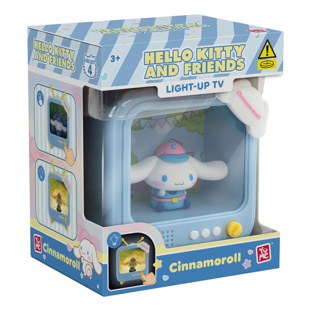 Sanrio présentoir figurines mini Bedside Light TV Series Hello Kitty and Friends 8 cm (8)