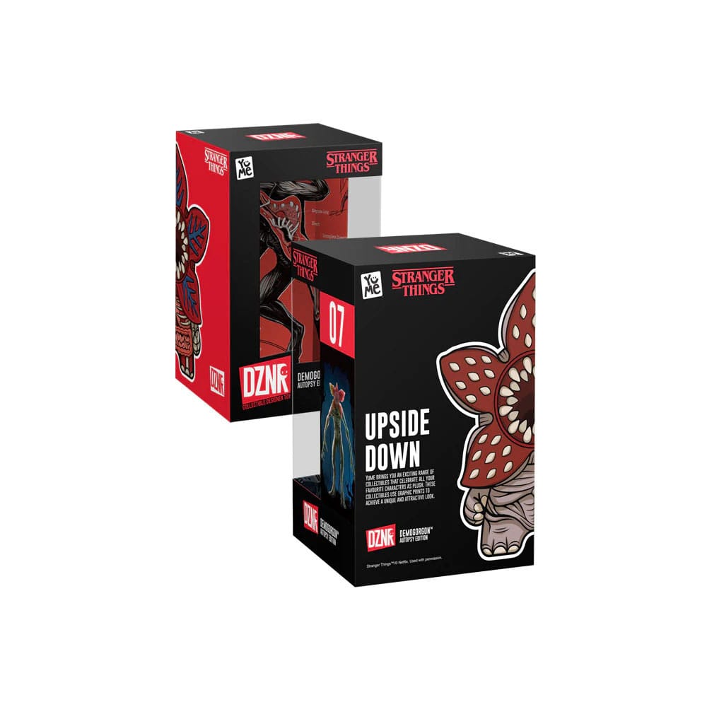 YuMe Toys - Stranger Things - Autopsy Edition - Peluche DZNR Demogorgon 22.5cm (Display de 6)