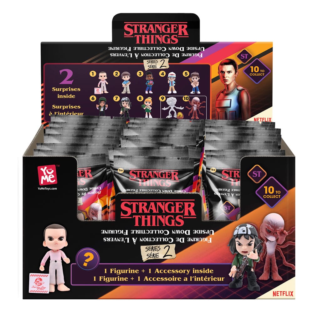 Stranger Things présentoir figurines mini Secret Capsule Upside Down 2 7 cm (24)